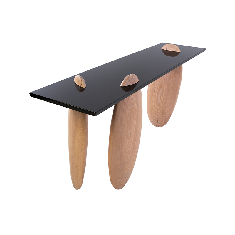 Eisberg Entry Table by Facet Furniture back view
